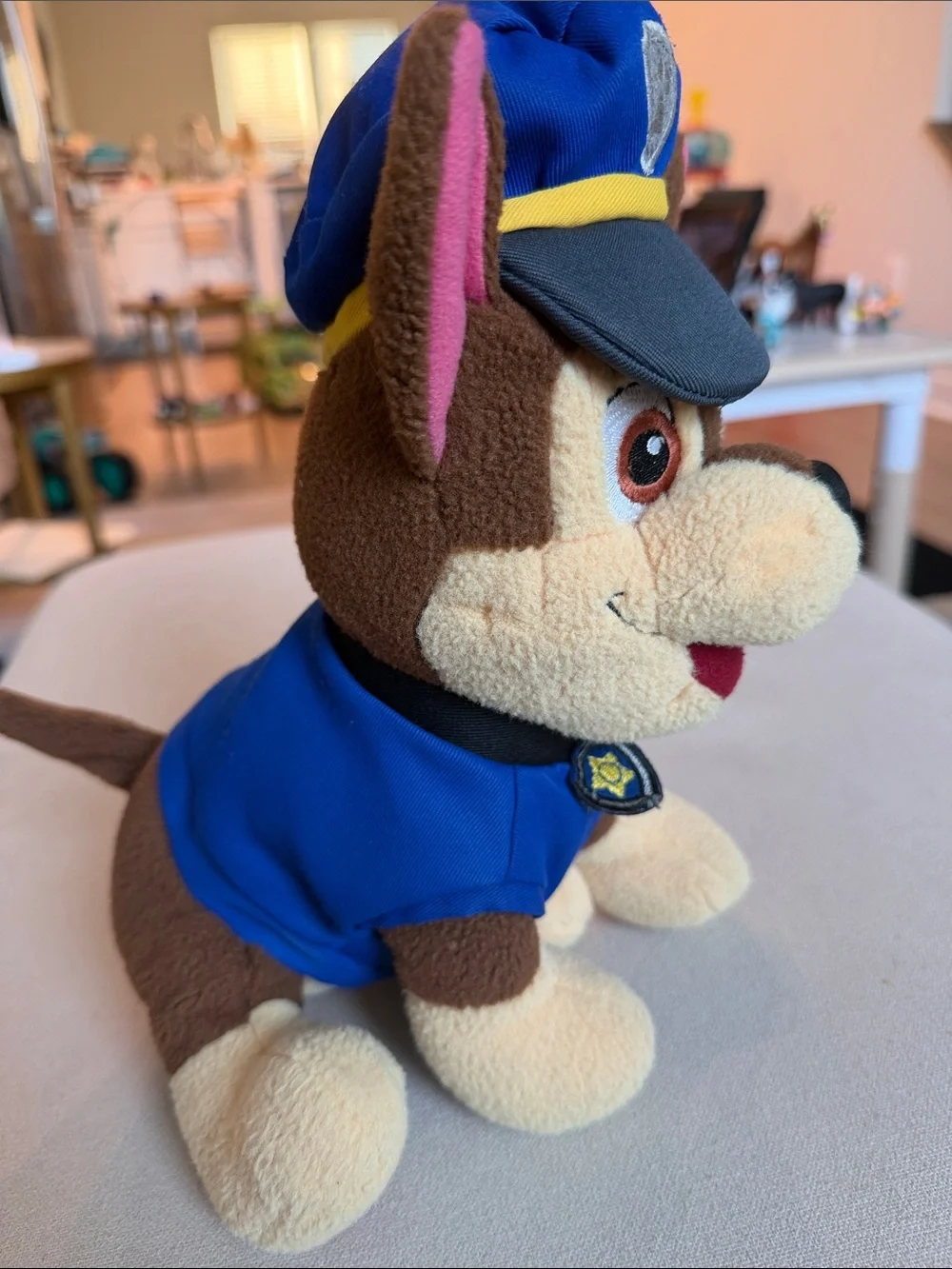 PAW Patrol Chase Plush Dog Toy - Blue/Brown Plush Police Pup
